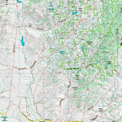 Wy Elk Unit 7 Topographical Map Preview 2