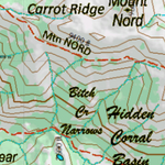 Wy Elk Unit 72 Topographical Map Preview 3