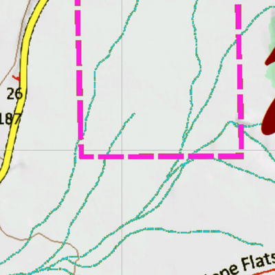 Wy Elk Unit 75 Topographical Map Preview 2