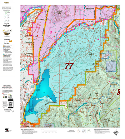 Wy Elk Unit 77 Concentrations and Land Ownership Preview 1