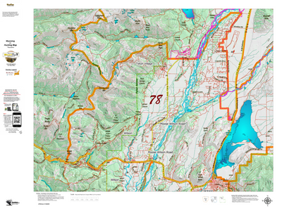 Wy Elk Unit 78 Topographical Map Preview 1
