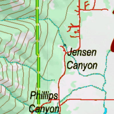 Wy Elk Unit 78 Topographical Map Preview 2