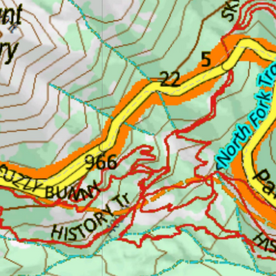 Wy Elk Unit 78 Topographical Map Preview 3