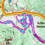 Wy Elk Unit 79 Topographical Map Preview 3