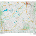 Wy Elk Unit 8 Topographical Map Preview 1