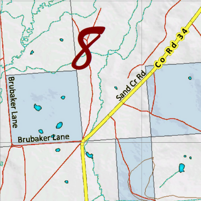 Wy Elk Unit 8 with Land Ownership Preview 2
