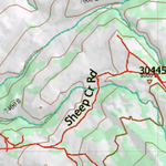 Wy Elk Unit 80 Topographical Map Preview 2