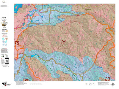 Wy Elk Unit 81 Topo with Concentrations Preview 1