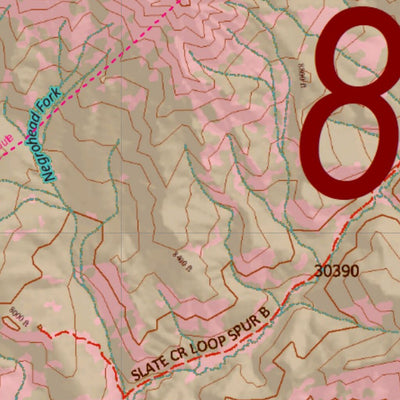 Wy Elk Unit 81 Topo with Concentrations Preview 2