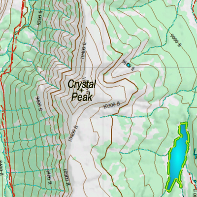 Wy Elk Unit 82 Topographical Map Preview 2