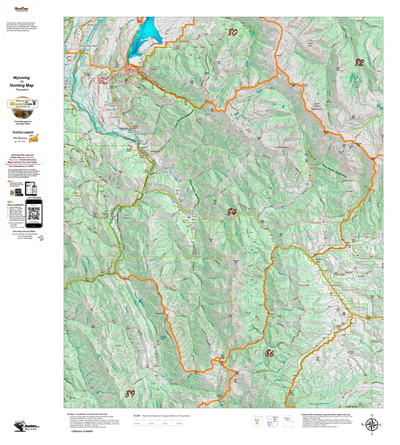 Wy Elk Unit 84 Topographical Map Preview 1