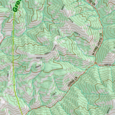 Wy Elk Unit 84 Topographical Map Preview 3