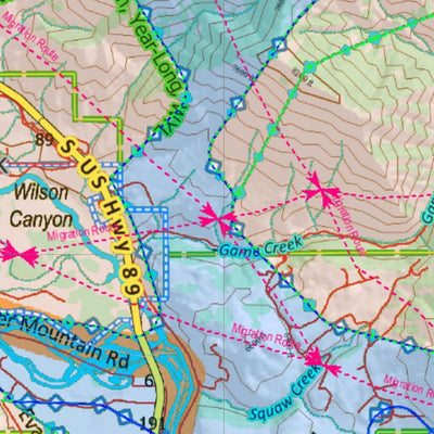 Wy Elk Unit 85 Topo with Concentrations Preview 3