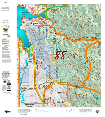 Wy Elk Unit 88 with Land Ownership Preview 1