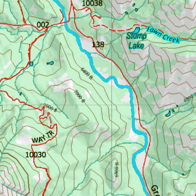 Wy Elk Unit 89 Topographical Map Preview 2