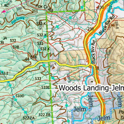 Wy Elk Unit 9 Concentrations and Land Ownership Preview 3