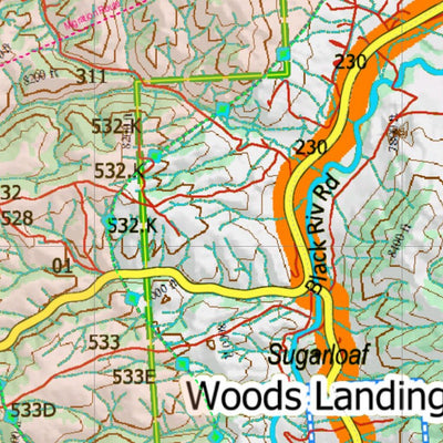 Wy Elk Unit 9 Topo with Concentrations Preview 3