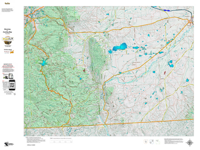 Wy Elk Unit 9 Topographical Map Preview 1