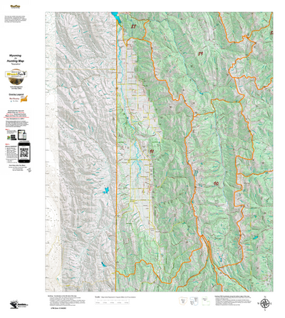 Wy Elk Unit 91 Topographical Map Preview 1