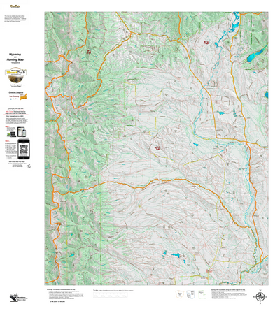 Wy Elk Unit 92 Topographical Map Preview 1