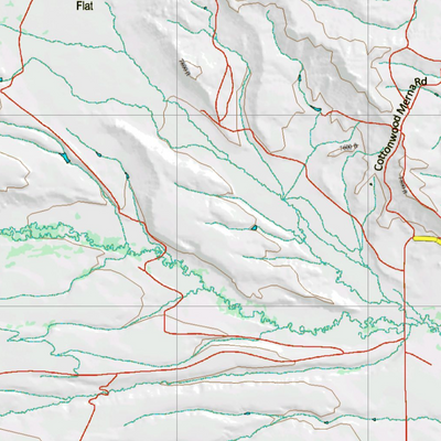 Wy Elk Unit 92 Topographical Map Preview 2
