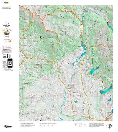 Wy Elk Unit 93 Topographical Map Preview 1