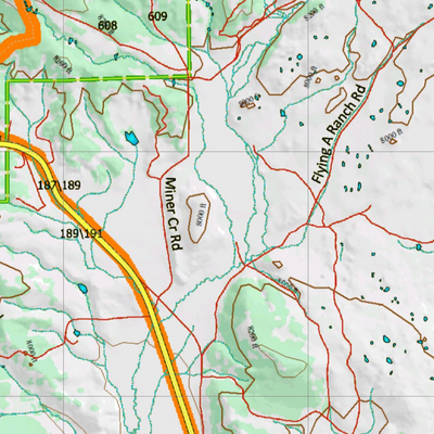 Wy Elk Unit 93 Topographical Map Preview 2