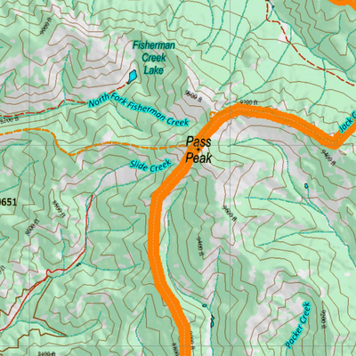 Wy Elk Unit 93 Topographical Map Preview 3