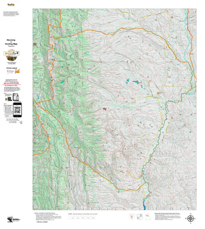 Wy Elk Unit 94 Topographical Map Preview 1