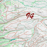 Wy Elk Unit 94 Topographical Map Preview 2