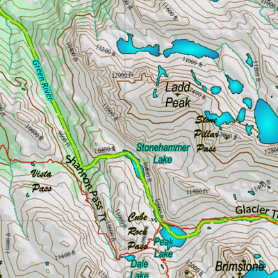 Wy Elk Unit 95 Topographical Map Preview 3