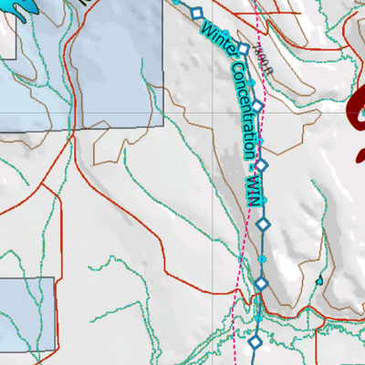Wy Elk Unit 96 Concentrations and Land Ownership Preview 2