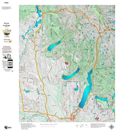 Wy Elk Unit 96 Topographical Map Preview 1