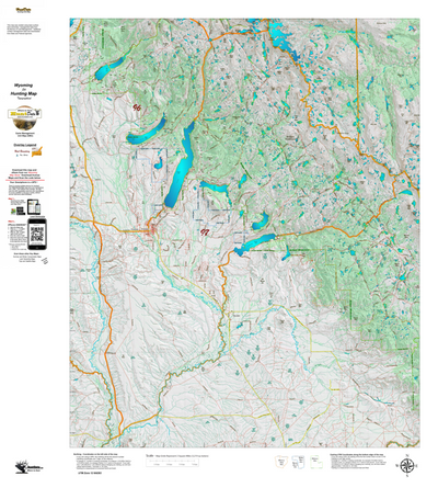 Wy Elk Unit 97 Topographical Map Preview 1