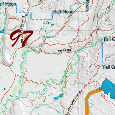 Wy Elk Unit 97 Topographical Map Preview 2