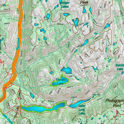 Wy Elk Unit 97 Topographical Map Preview 3