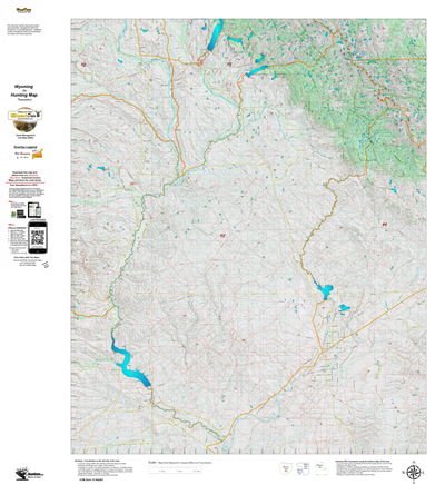 Wy Elk Unit 98 Topographical Map Preview 1