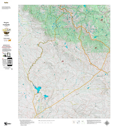Wy Elk Unit 99 Topographical Map Preview 1