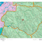 Wyoming HuntData LLC Wy Moose 17 Hybrid Hunting Map 2021 digital map