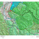Wyoming HuntData LLC Wy Moose 21 Hybrid Hunting Map digital map