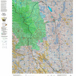 Wyoming HuntData LLC Wy Moose 34 Hybrid Hunting Map digital map