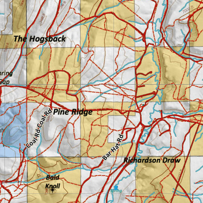 Wyoming HuntData LLC Wy Moose 36 Hybrid Hunting Map digital map