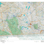 Wyoming HuntData LLC Wy Moose 38 Hybrid Hunting Map 2021 digital map