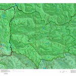 Wyoming HuntData LLC Wy Moose 7 Hybrid Hunting Map digital map