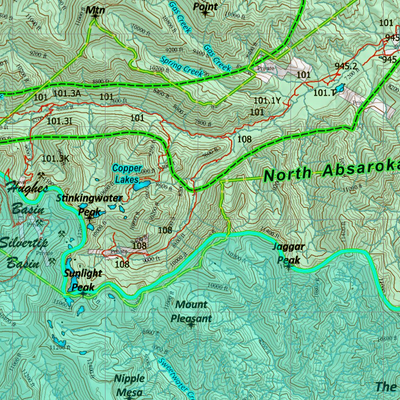 Wy Moose Unit 11 Concentrations and Land Ownership Preview 3