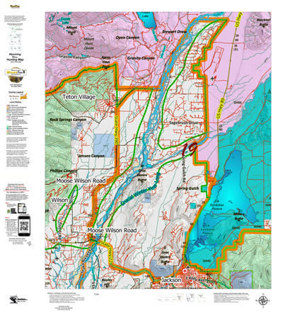 Wy Moose Unit 19 Concentrations and Land Ownership Preview 1