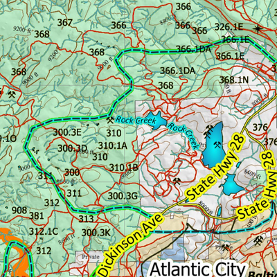 Wy Moose Unit 2 Concentrations and Land Ownership Preview 2
