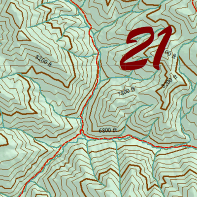 Wy Moose Unit 21 with Land Ownership Preview 2