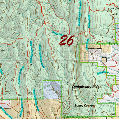 Wy Moose Unit 26 with Land Ownership Preview 2