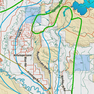 Wy Moose Unit 3 Concentrations and Land Ownership Preview 2
